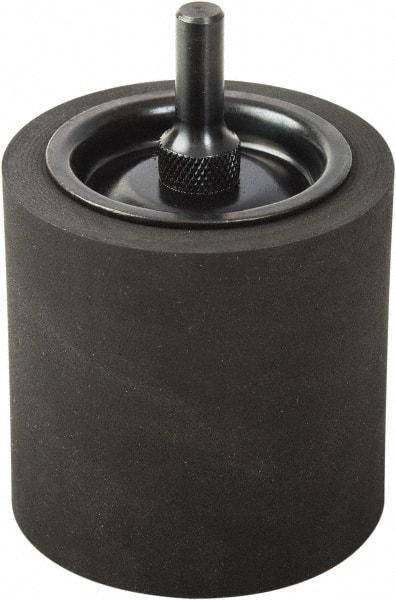 Camel Grinding Wheels - 1/2" Wide x 1/2" Diam, Expander Wheel Spiral Band Drum - 1/4" Shank Diam, 30,000 RPM - Apex Tool & Supply