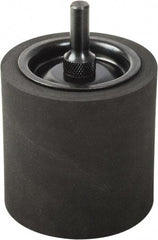 Camel Grinding Wheels - 1-1/2" Wide x 1-1/2" Diam, Expander Wheel Spiral Band Drum - 1/4" Shank Diam, 10,000 RPM - Apex Tool & Supply