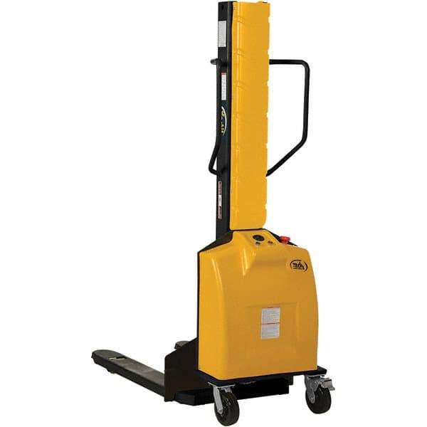 Vestil - Battery Operated Lifts Type: Narrow Mast Stacker Load Capacity (Lb.): 1,000 - Apex Tool & Supply