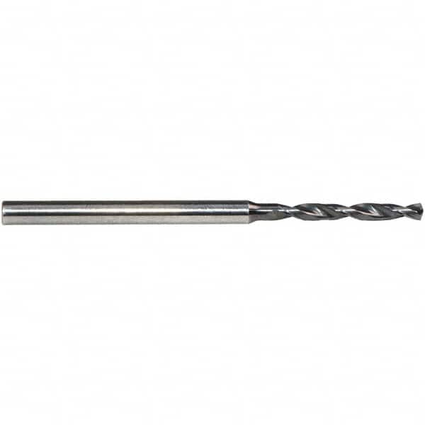 Emuge - 0.85mm, 140° Point, Solid Carbide Micro Drill Bit - Apex Tool & Supply