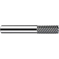 Fraisa - 5/8, 1-1/4" LOC, 5/8" Shank Diam, 3-1/2" OAL, 7 Flute Solid Carbide Square End Mill - Apex Tool & Supply