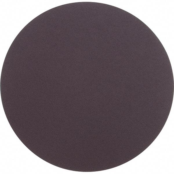 Camel Grinding Wheels - 12" Diam, 100 Grit Aluminum Oxide Adhesive PSA Disc - Fine Grade, Maroon, X Weighted Backing, Flexible - Apex Tool & Supply