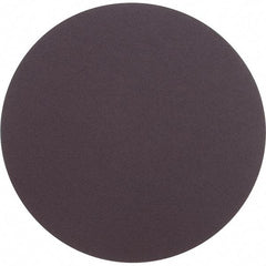 Camel Grinding Wheels - 12" Diam, 100 Grit Aluminum Oxide Adhesive PSA Disc - Fine Grade, Maroon, X Weighted Backing, Flexible - Apex Tool & Supply