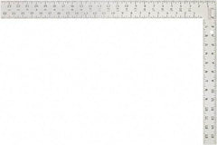 Irwin - 24" Blade Length, 16" Base Length Aluminum Square - Apex Tool & Supply