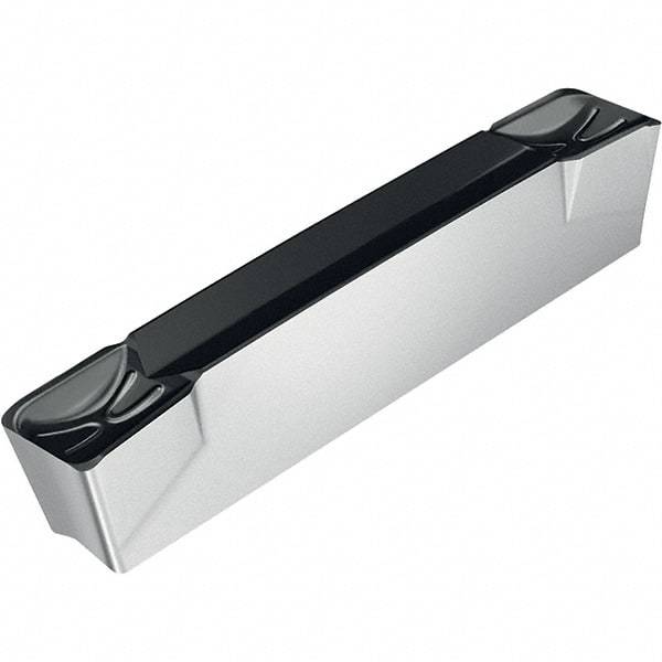 Walter - 3E400N04GX GD6 Grade WSM23S, 4mm Cutting Width Carbide Grooving Insert - Neutral, 0.4mm Corner Radius, TiAlN/Al2O3/ZrCN Finish - Apex Tool & Supply