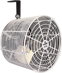 Schaefer Ventilation Equipment - 8" Blade, 1/100 hp, 450 CFM, Industrial Circulation Fan - Ceiling Mount, 1 Speed - Apex Tool & Supply