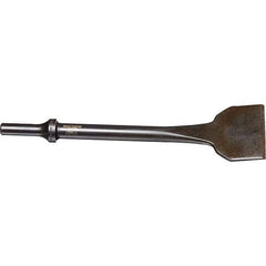 Mayhew - 2" Head Width, 8-1/2" OAL, Scraper Punch - Round Drive, Round Shank, Steel - Apex Tool & Supply