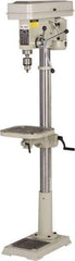 Enco - 346mm Swing, Step Pulley Drill Press - 16 Speed, 3/4 hp, Single Phase - Apex Tool & Supply