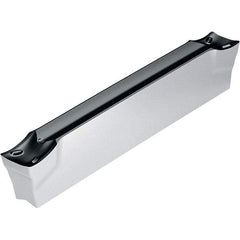 Walter - 2E300N020GX CF6 Grade WSM33, 3mm Cutting Width Carbide Grooving Insert - Neutral, 0.2mm Corner Radius, TiAlN/Al2O3/ZrCN Finish - Apex Tool & Supply