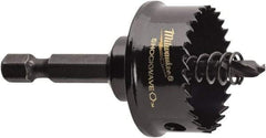 Milwaukee Tool - 3/4" Diam, 5/8" Cutting Depth, Hole Saw - Bi-Metal Saw, Toothed Edge - Apex Tool & Supply