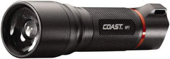 Coast Cutlery - White LED Bulb, 360 Lumens, Industrial/Tactical Flashlight - Black Aluminum Body, 4 AAA Alkaline Batteries Included - Apex Tool & Supply