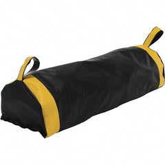 Vestil - Vinyl Duffel Bag (Style) Dock Seal Draft Blocker - 36" Strip Width x 12" Strip Thickness, Black - Apex Tool & Supply