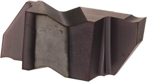 Hertel - 3094IG K Grade HC215, 2.39mm Cutting Width Carbide Grooving Insert - 4.57mm Max Depth of Cut, Right Hand, TiAlN Finish - Apex Tool & Supply