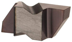 Hertel - 2094IG Grade HC215, 2.39mm Cutting Width Carbide Grooving Insert - 2.79mm Max Depth of Cut, Right Hand, TiAlN Finish - Apex Tool & Supply