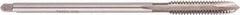 Regal Cutting Tools - 1/2-20 UNF 3 Flute H3 Bright Finish High Speed Steel Spiral Point Extension Tap - Plug Chamfer, 6" OAL, 1-21/32" Thread Length, 3B Class of Fit - Exact Industrial Supply