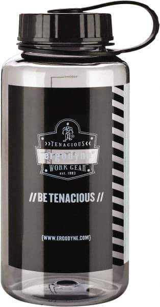 Ergodyne - 0.25 Gal Water Bottle Pouch - Plastic, Gray - Apex Tool & Supply