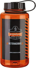 Ergodyne - 0.25 Gal Water Bottle Pouch - Plastic, Orange - Apex Tool & Supply
