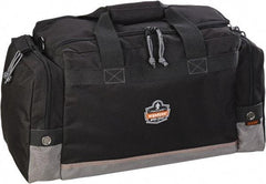 Ergodyne - 3,780 Cubic Inch, Polyester Empty Gear Bag - 12 Inch Wide x 12 Inch Deep x 25 Inch High, Black - Apex Tool & Supply