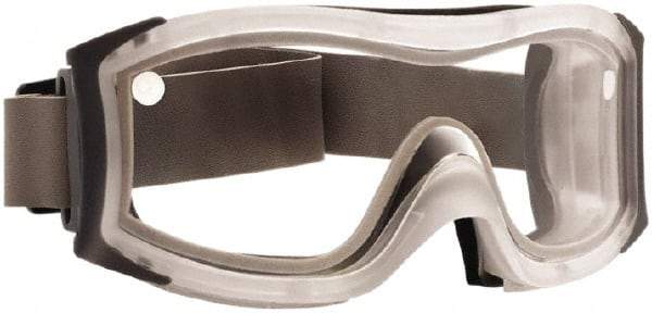 bolle SAFETY - Size Universal, Clear Anti-Fog & Scratch Resistant Lens, Safety Goggles - Indirect Vent, Clear Frame - Apex Tool & Supply