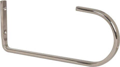 Sugatsune - 45/64" Wide x 10-1/4" High x 5/16" Thick, Overhead Hook - 4-5/16" Projection, Polished - Apex Tool & Supply