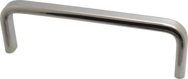 Sugatsune - 9/16" Handle Diam, Polished Stainless Steel Drawer Pull - 1-31/32" Projection, 6-1/4" Center to Center, 6-1/4" Long - Apex Tool & Supply