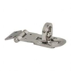 Sugatsune - 1-31/32" Long x 7/8" Wide, Durable Hasp - Stainless Steel - Apex Tool & Supply