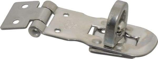 Sugatsune - 2-9/16" Long x 15/16" Wide, Durable Hasp - Stainless Steel - Apex Tool & Supply