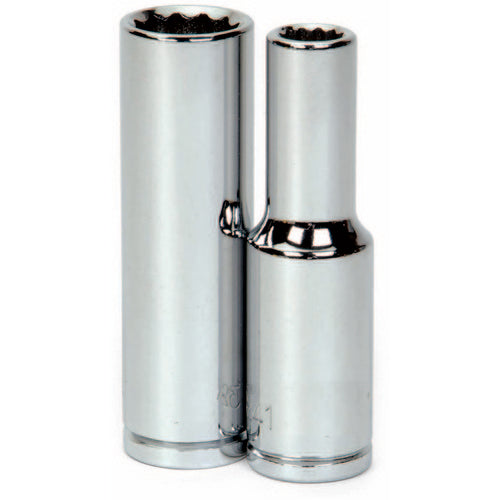21MM 1/2 DR DEEP SOCKET 12PT - Apex Tool & Supply