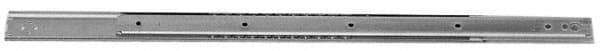 Sugatsune - 24" Slide Length, 24.56" Travel Length, Stainless Steel Ball Bearing Slide SSR-10 - 7/8" Wide, 2-3/4" High, 476 Lb Capacity at Full Extension, Satin Finish - Apex Tool & Supply