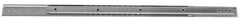 Sugatsune - 22" Slide Length, 22.56" Travel Length, Stainless Steel Ball Bearing Slide SSR-10 - 7/8" Wide, 2-3/4" High, 505 Lb Capacity at Full Extension, Satin Finish - Apex Tool & Supply
