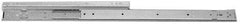 Sugatsune - 14" Slide Length, 15.08" Travel Length, Stainless Steel Ball Bearing Slide ESR-3 - 3/4" Wide, 2-1/8" High, 134 Lb Capacity at Full Extension, Satin Finish - Apex Tool & Supply
