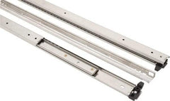 Sugatsune - 26" Slide Length, 27.08" Travel Length, Stainless Steel Ball Bearing Slide SSR-3 - 3/4" Wide, 2-1/8" High, 95 Lb Capacity at Full Extension, Satin Finish - Apex Tool & Supply