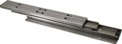 Sugatsune - 11.81" Slide Length, 13.22" Travel Length, Stainless Steel Ball Bearing Slide TSS3 - 1-1/16" Wide, 1-3/4" High, 210 Lb Capacity at Full Extension, Satin Finish - Apex Tool & Supply