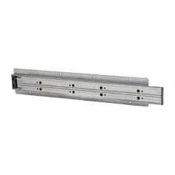 Sugatsune - 15.74" Slide Length, 17.16" Travel Length, Stainless Steel Ball Bearing Slide TSS3 - 1-1/16" Wide, 1-3/4" High, 198 Lb Capacity at Full Extension, Satin Finish - Apex Tool & Supply