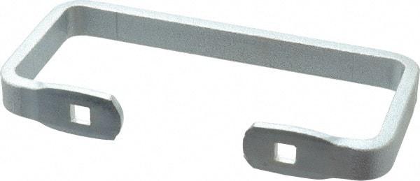 Made in USA - 7-23/32" Long, Grab Handle - Zinc Finish, Steel - Apex Tool & Supply