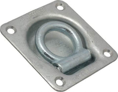 Value Collection - Zinc Finish Trap Door Ring - 1" High x 3-3/4" Wide - Apex Tool & Supply