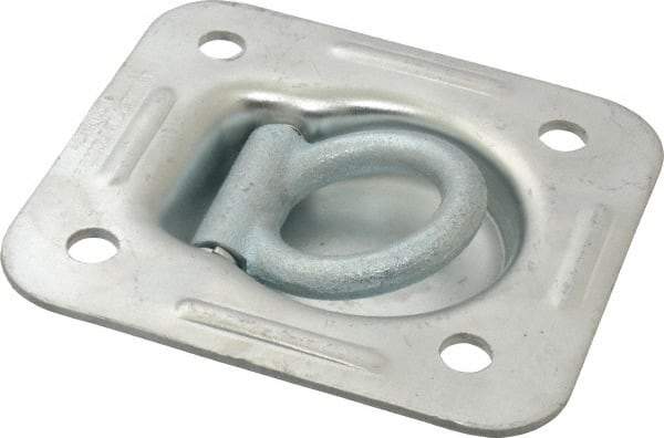 Value Collection - Zinc Finish Trap Door Ring - 1" High x 4-1/2" Wide - Apex Tool & Supply