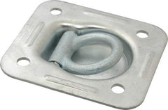 Value Collection - Zinc Finish Trap Door Ring - 1" High x 4-1/2" Wide - Apex Tool & Supply