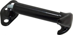Value Collection - 4-1/2" Long x 2-11/16" Wide x 1-15/32" High, Hood Latch - with Black Finish - Apex Tool & Supply