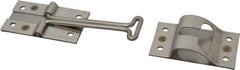 Made in USA - 5-1/2" Long Stainless Door Holder - 4" Stem Length - Apex Tool & Supply