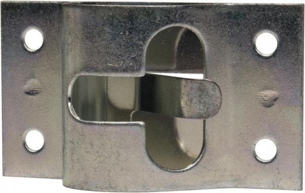 Made in USA - 5-1/2" Long Zinc Door Holder - 4" Stem Length - Apex Tool & Supply