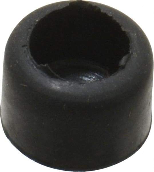 Made in USA - 1/4 Thread, 1/4" High, Rubber Bumpers - Recessed, 3/16" C-Projection Gage Line to Nose End, 3/8" Minor Axis - Apex Tool & Supply