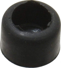 Made in USA - 1/4 Thread, 1/4" High, Rubber Bumpers - Recessed, 3/16" C-Projection Gage Line to Nose End, 3/8" Minor Axis - Apex Tool & Supply
