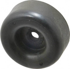 Made in USA - 1-1/8 Thread, 1" High, Rubber Bumpers - Recessed, 1/2" C-Projection Gage Line to Nose End, 2-1/2" Minor Axis - Apex Tool & Supply