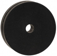 Made in USA - 1-1/2" OD, 7/16" Thick Flexible Grommet - Rubber, 1-1/4" Slot Diam x 1/16" Slot Width - Apex Tool & Supply