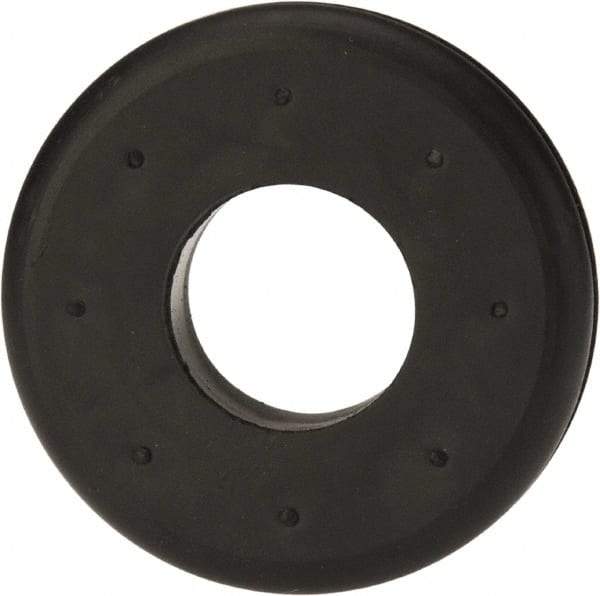 Made in USA - 1-13/16" OD, 3/8" Thick Grommet - Buna-N Rubber, 1-7/16" Slot Diam x 1/16" Slot Width - Apex Tool & Supply