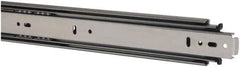 Knape & Vogt - 28" Slide Length, Chrome Box or Vertical File Drawer Slide - 18" Wide, Chrome Finish - Apex Tool & Supply