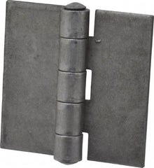 Stanley - 2-1/2" Long x 2-1/2" Wide, Extra Heavy Full Surface Hinge - Steel, Plain Finish - Apex Tool & Supply