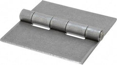 Stanley - 3-1/2" Long x 3-1/2" Wide, Extra Heavy Full Surface Hinge - Steel, Plain Finish - Apex Tool & Supply