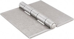 Stanley - 4" Long x 4" Wide, Extra Heavy Full Surface Hinge - Steel, Plain Finish - Apex Tool & Supply